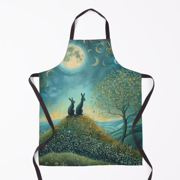 Item preview, Hares on a Hill designed and sold by thewandswant.