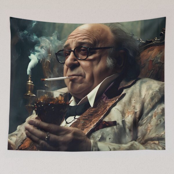Item preview, Danny DeVito smokin' designed and sold by Joanne Walsh.