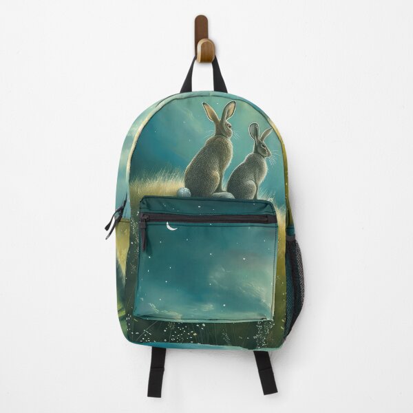 Item preview, Hares on a Hill designed and sold by thewandswant.