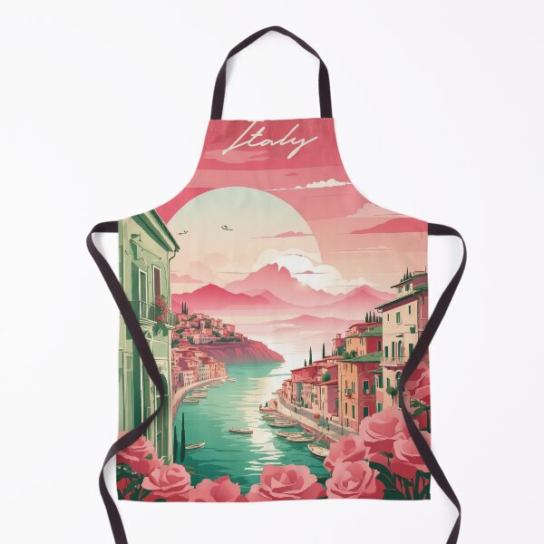 Item preview, Valentines Day Italian River Tourism Vintage Poster designed and sold by TravelersGems.