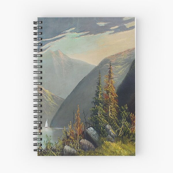 Item preview, Mountain Lake Landscape designed and sold by tomorrowsart.
