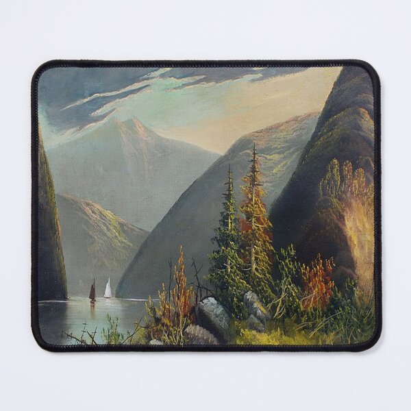 Item preview, Mountain Lake Landscape designed and sold by tomorrowsart.