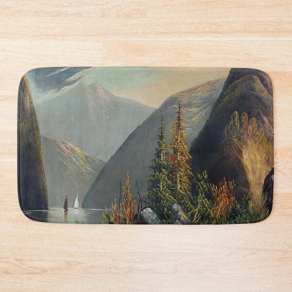 Item preview, Mountain Lake Landscape designed and sold by tomorrowsart.
