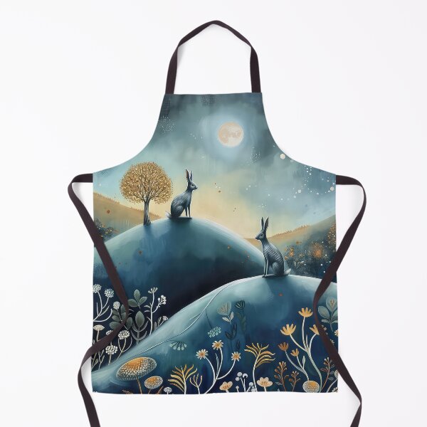 Item preview, Hares on a Hill designed and sold by thewandswant.