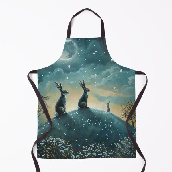 Item preview, Hares on a Hill designed and sold by thewandswant.