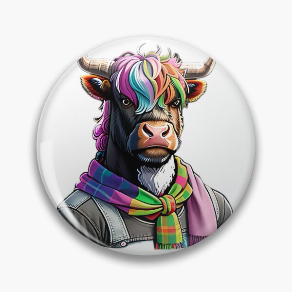 Item preview, Big City - Highland Cow designed and sold by Zenvo.