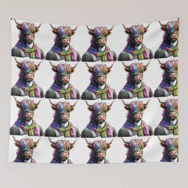 Item preview, Big City - Highland Cow designed and sold by Zenvo.