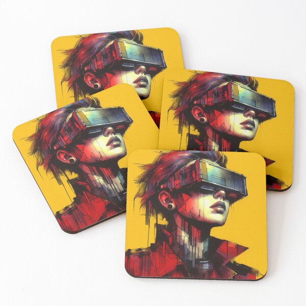 Item preview, Cyberpunk Noir Girl in VR designed and sold by RESToRAPTOR.