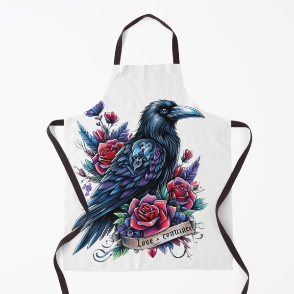 Item preview, Gothic raven goth valentines day Sticker designed and sold by Expressions-Sel.