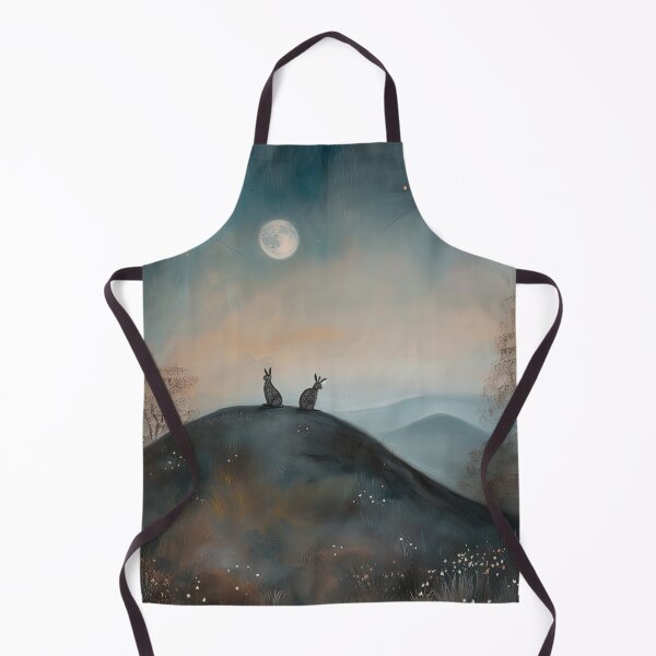 Item preview, Hares on a Hill designed and sold by thewandswant.