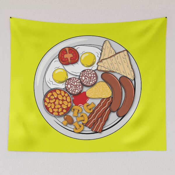 Item preview, Fried Breakfast on a Plate designed and sold by callmeberty.