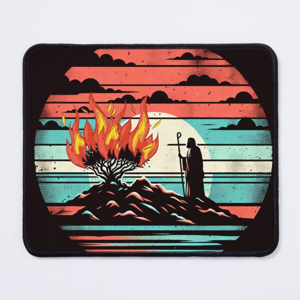 Item preview, Moses Encountering The Burning Bush designed and sold by DEEZAYN.