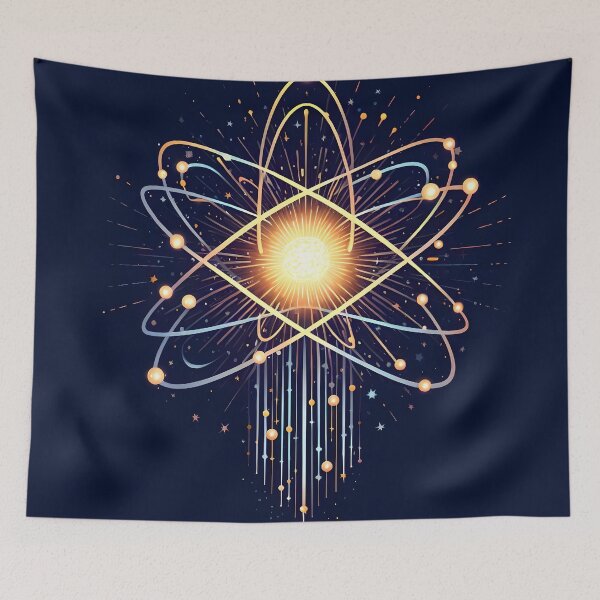 Item preview, science men print atom nuclear design boy t shirt cosmic logo space symbol gift for him tatoo t-shirt designed and sold by naivnoia.