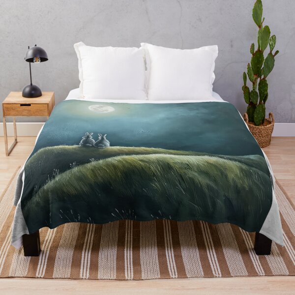 Item preview, Hares on a Hill designed and sold by thewandswant.