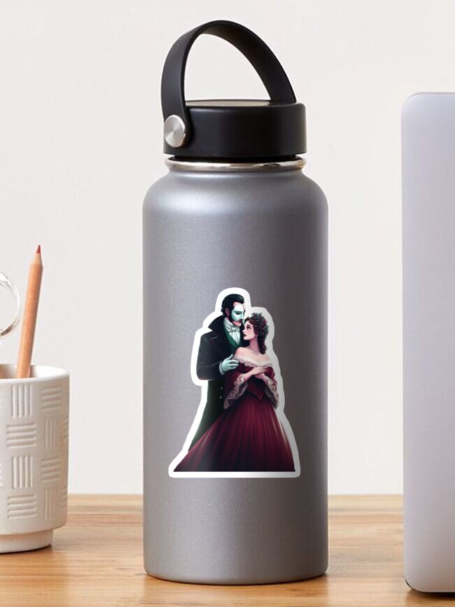 Thumbnail 1 of 3, Sticker, The Phantom of the Opera Happy Ending designed and sold by NerdiPop.