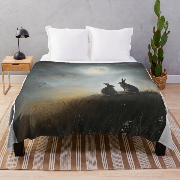 Item preview, Hares on a Hill designed and sold by thewandswant.