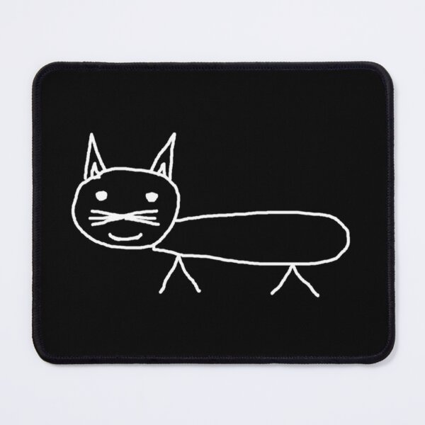 Item preview, Funny cat - Playful Doodle Art designed and sold by Sovi14.