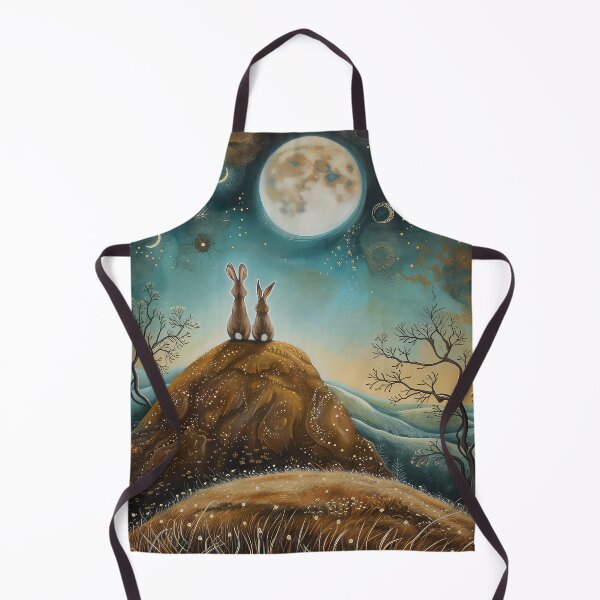 Item preview, Hares on a Hill designed and sold by thewandswant.