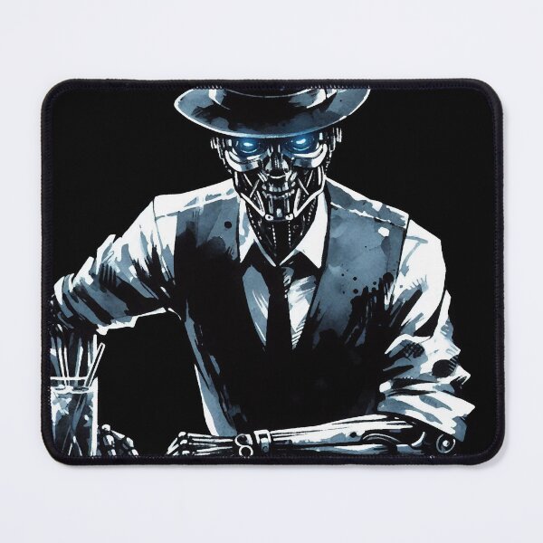 Item preview, Cyberpunk Noir Bartender designed and sold by RESToRAPTOR.