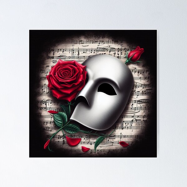 Item preview, Phantom of The Opera Musical Genius designed and sold by NerdiPop.