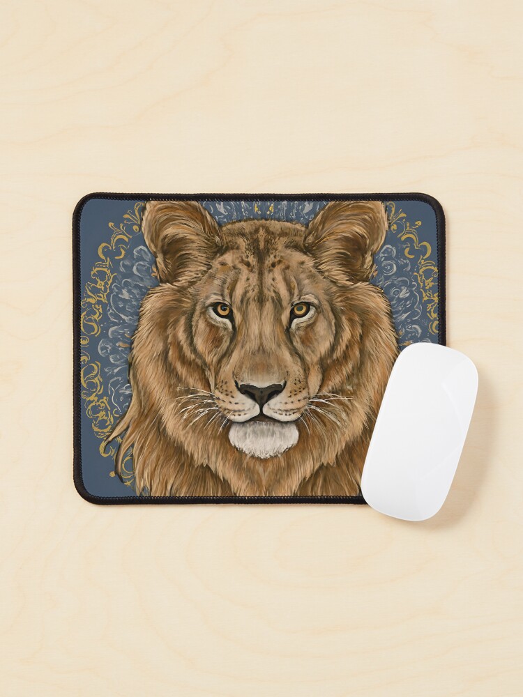 Thumbnail 1 of 5, Mouse Pad, Mighty Lion designed and sold by Game-Graphics.