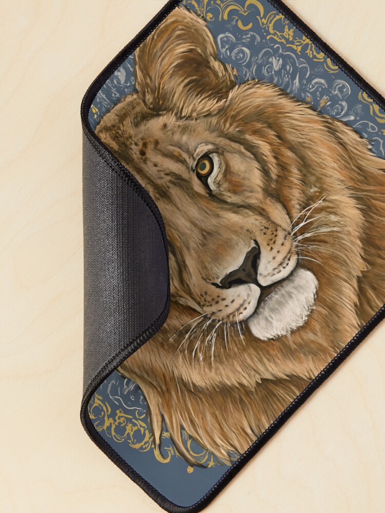 Thumbnail 2 of 5, Mouse Pad, Mighty Lion designed and sold by Game-Graphics.