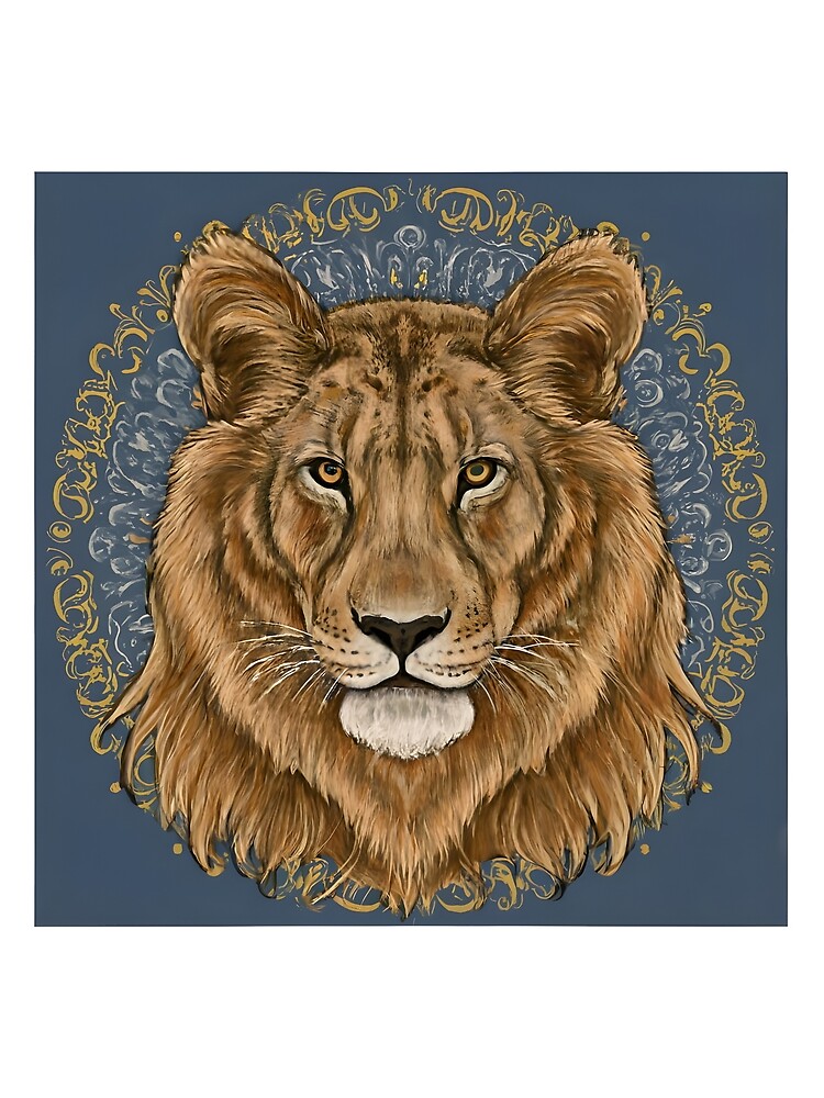 Thumbnail 3 of 3, Scarf, Mighty Lion designed and sold by Game-Graphics.