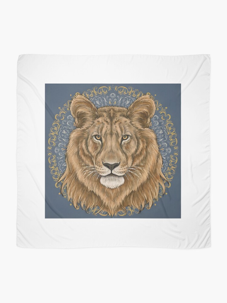 Thumbnail 2 of 3, Scarf, Mighty Lion designed and sold by Game-Graphics.