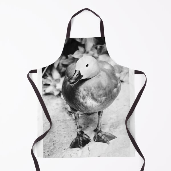 Item preview, Ringed Duck Jerez Zoo Black and White Vertical designed and sold by eddiebarronshop.