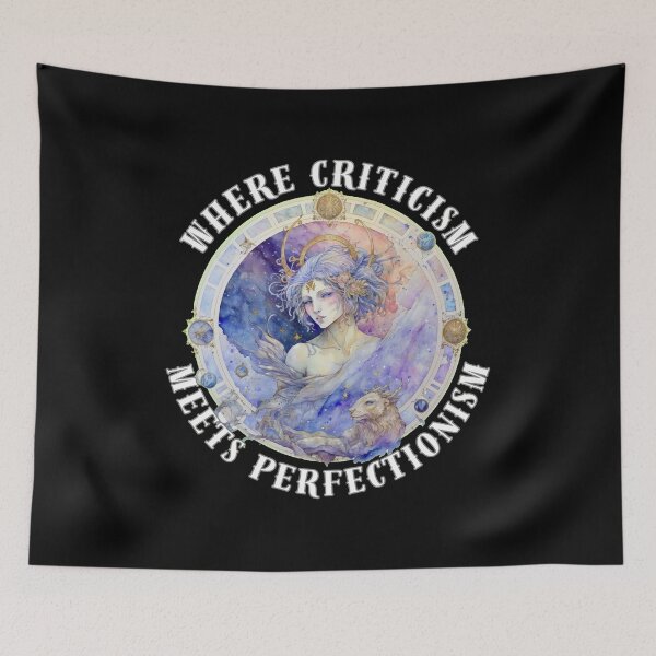 Item preview, Where Criticism Meets Perfectionism designed and sold by ZodiacWonders.