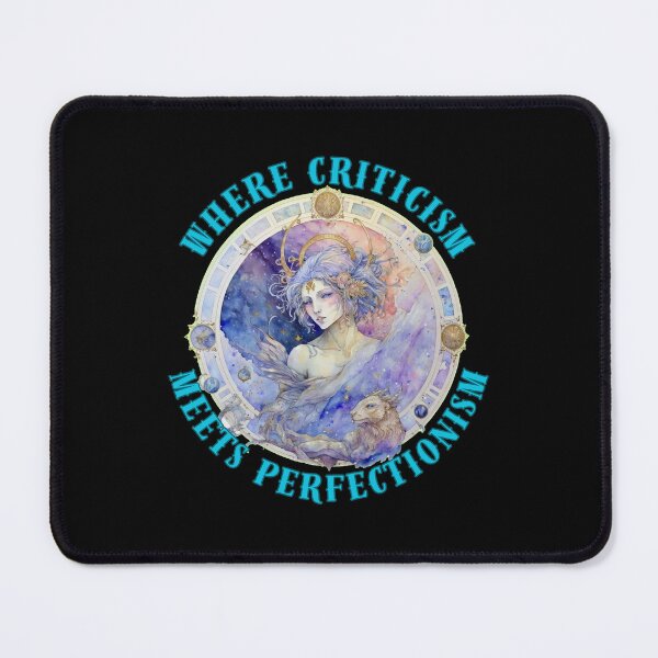 Item preview, Where Criticism Meets Perfectionism. zodiac virgo designed and sold by ZodiacWonders.