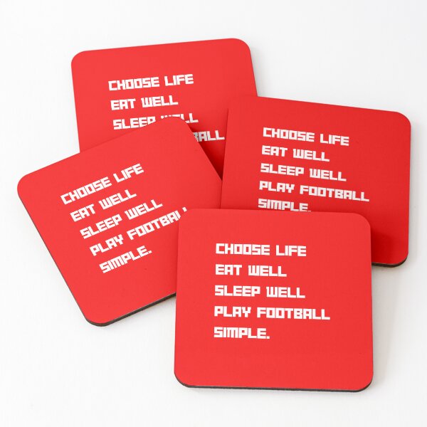 Item preview, Choose life Eat Well Play Football designed and sold by santoshputhran.