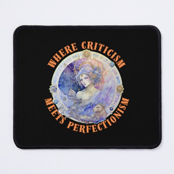 Item preview, Where Criticism Meets Perfectionism. virgo birthday designed and sold by ZodiacWonders.