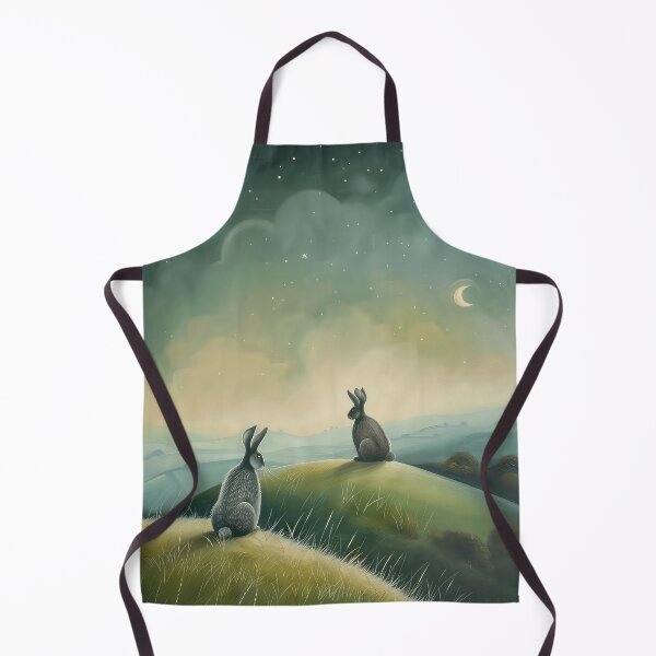 Item preview, Hares on a Hill designed and sold by thewandswant.