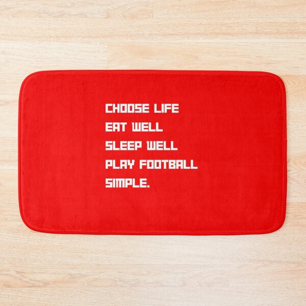 Item preview, Choose life Eat Well Play Football designed and sold by santoshputhran.