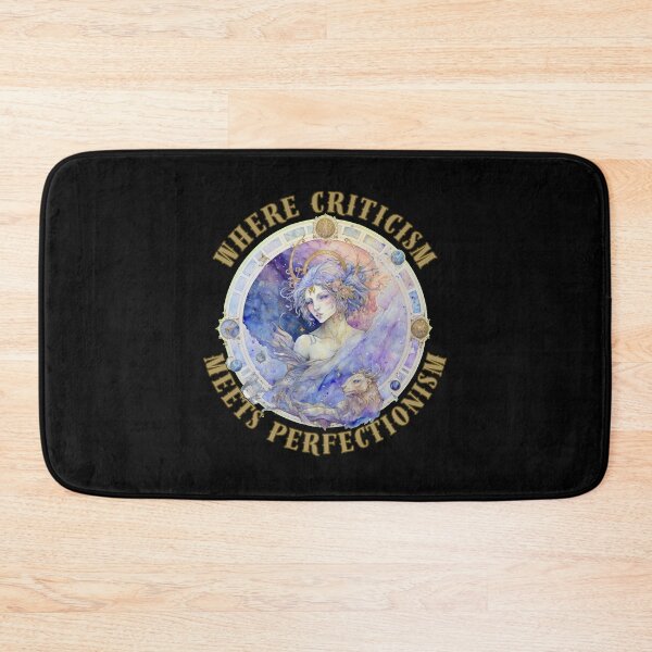 Item preview, Where Criticism Meets Perfectionism. virgo star sign designed and sold by ZodiacWonders.
