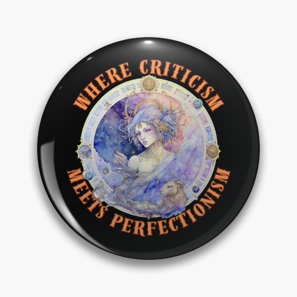 Item preview, Where Criticism Meets Perfectionism. virgo birthday designed and sold by ZodiacWonders.