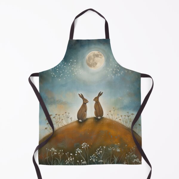Item preview, Hares on a Hill designed and sold by thewandswant.