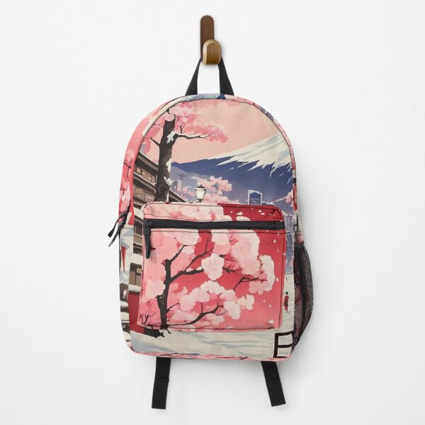 Item preview, Valentines Day Japan Cherry Blossoms Starry Night Tourism Vintage Poster designed and sold by TravelersGems.