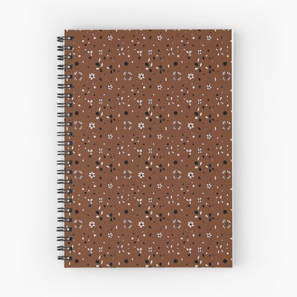Item preview, Pattern with floral design brown designed and sold by VauKaArtShop.