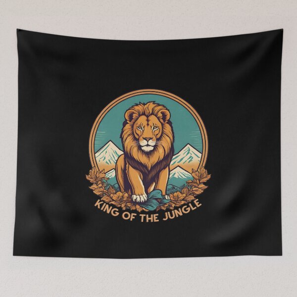 Item preview, King of the jungle designed and sold by DotsAndDesigns.