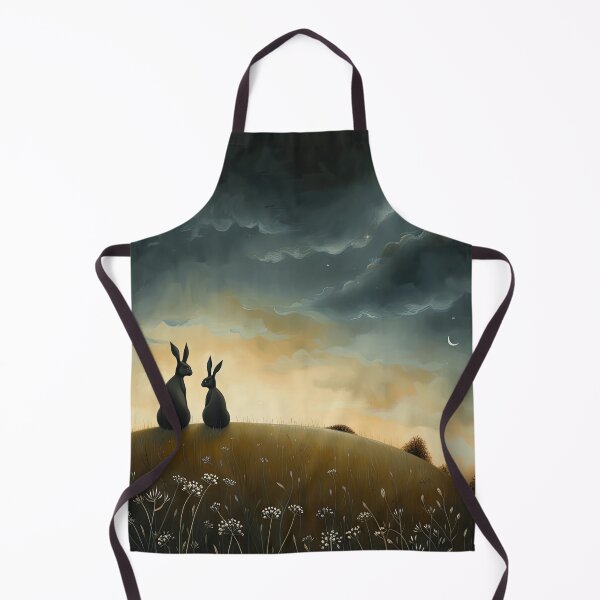 Item preview, Hares on a Hill designed and sold by thewandswant.