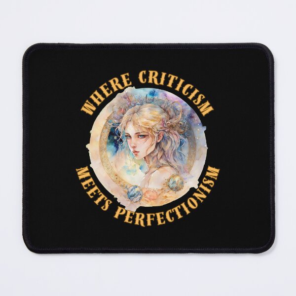 Item preview, Where Criticism Meets Perfectionism. virgo september designed and sold by ZodiacWonders.
