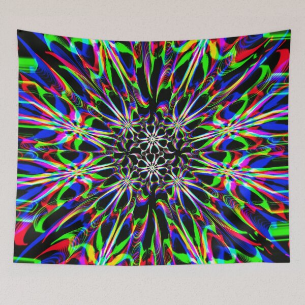 Item preview, Abstract Electric Fractal Flower 4 designed and sold by SXW Designs.