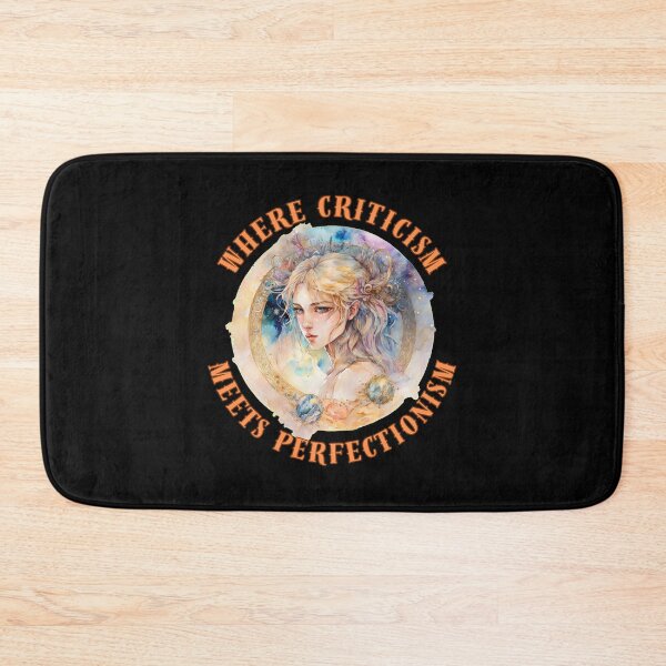 Item preview, Where Criticism Meets Perfectionism. virgo characteristics designed and sold by ZodiacWonders.