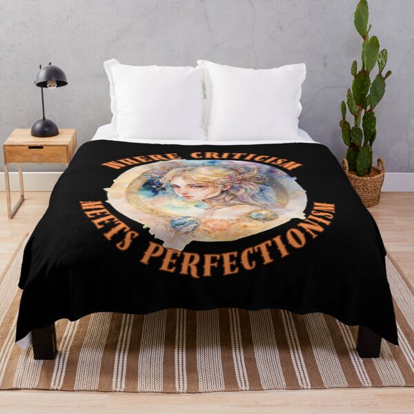 Item preview, Where Criticism Meets Perfectionism. virgo characteristics designed and sold by ZodiacWonders.