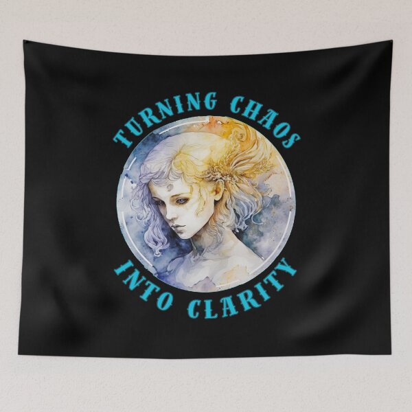 Item preview, Turning Chaos Into Clarity. zodiac virgo designed and sold by ZodiacWonders.