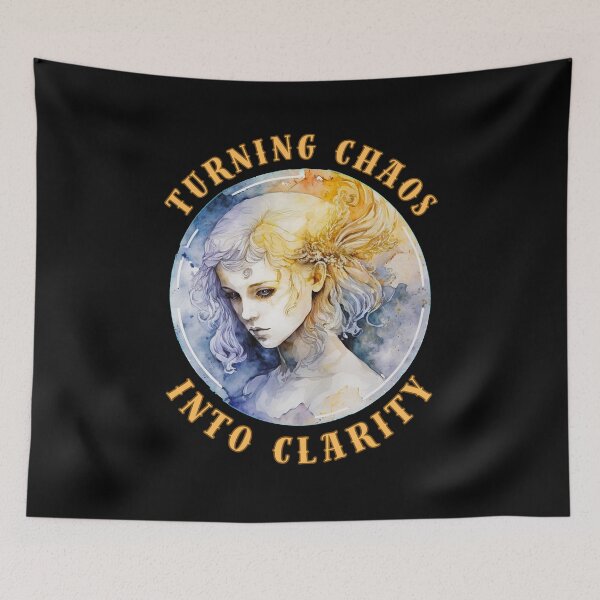 Item preview, Turning Chaos Into Clarity. virgo sign designed and sold by ZodiacWonders.