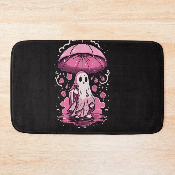 Item preview, Pink Umbrella Ghost: Playful Spirits Collection designed and sold by Wonder Pixel Studio.