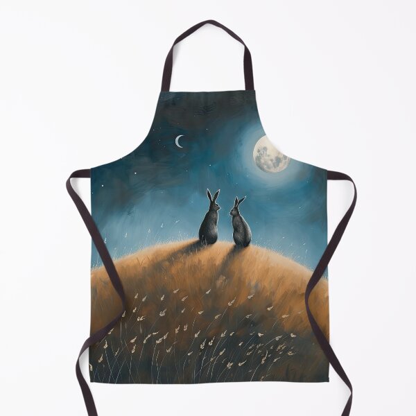 Item preview, Hares on a Hill designed and sold by thewandswant.